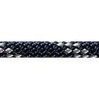 Leech Line navyblå/sølv Ø6 mm Dyneema brudstyrke 1600 kg