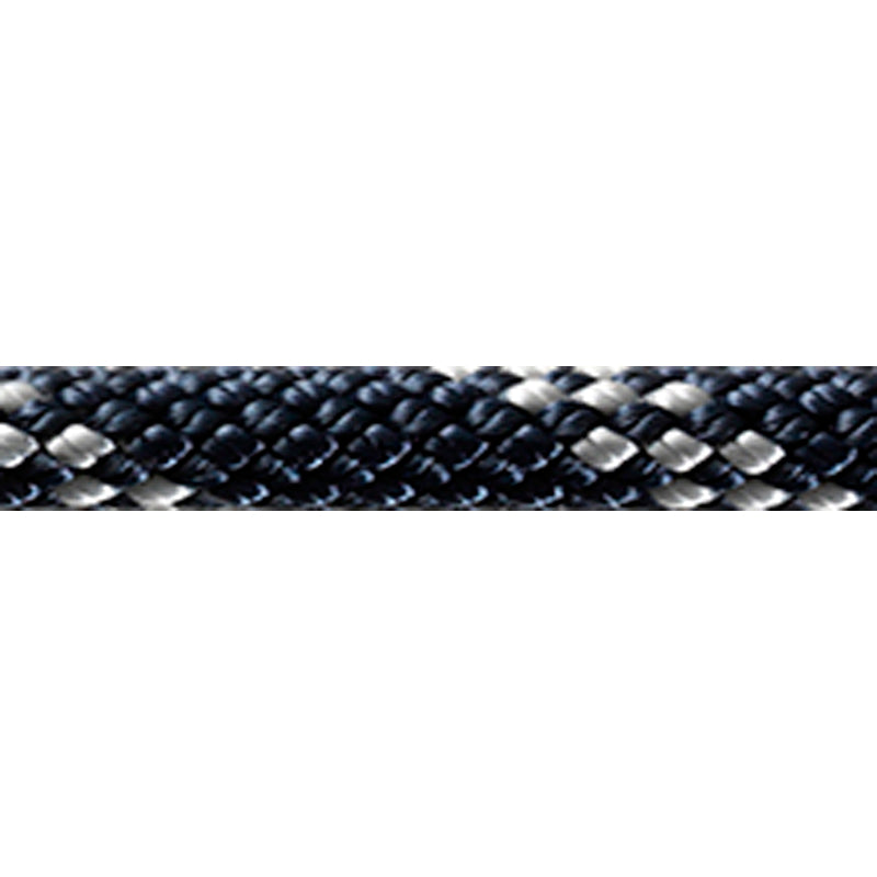 Leech Line navy blue/silver 3 mm