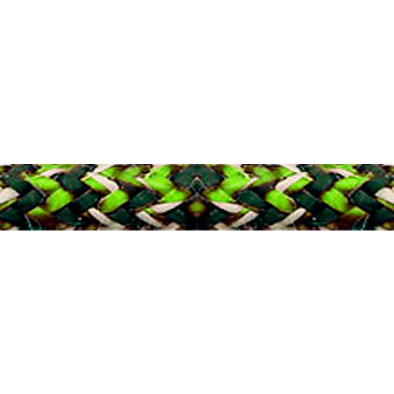 Robline Coppa 5000 Dyneema line lime/hvid/sort Ø5,5 mm