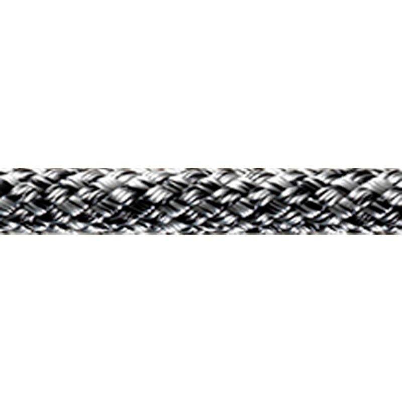 Robline Sirius 500 faldline sort/sølv Ø4 mm 550 kg