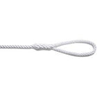 Rapallo 3-lagiges Polyester mit Öse 350 mm weiß 14 mm x 6 m 8355