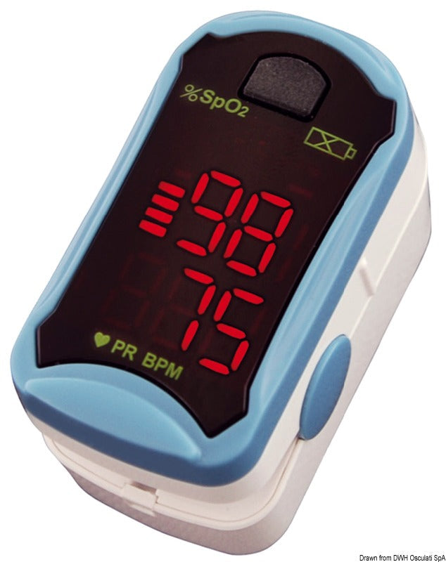 Bærbart fingerpulsoximeter