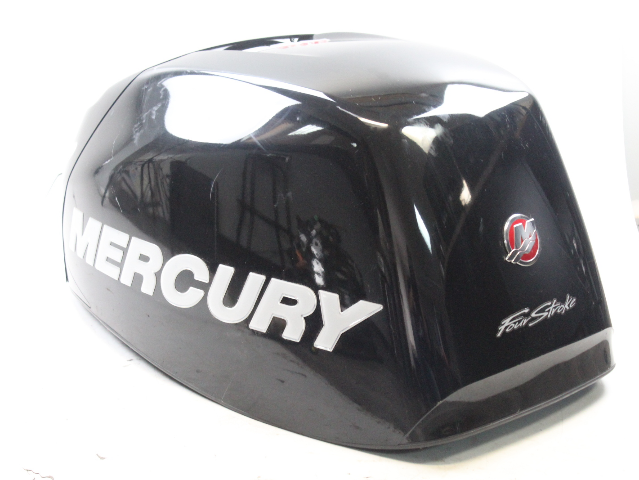 Sort Mercury Marine topmotorkappe 8M0052576 til Pro Verado