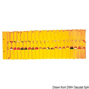 Lommebeholder til Gran Pavese flag Osculati