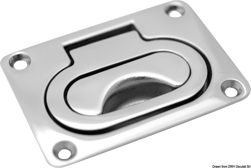 Latch Heavy Duty AISI316 spejlpoleret med greb Osculati
