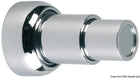 Teleskopisk magnetisk dørstopper i forkromet messing, 50–82 mm