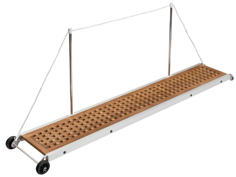 Fast landgang Osculati teakrist 210 cm