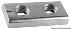 Bolt-on zinc anode with rubber backing, 1.2 kg