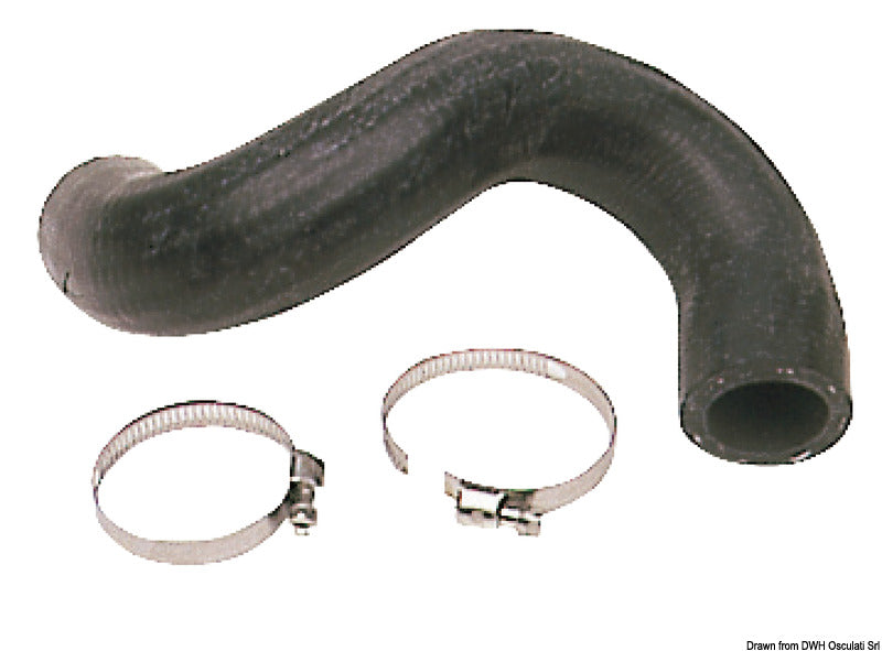 Dobbeltbøjet vandindtagsslange til Volvo Penta sterndrev – OEM 875822-9/897599-7