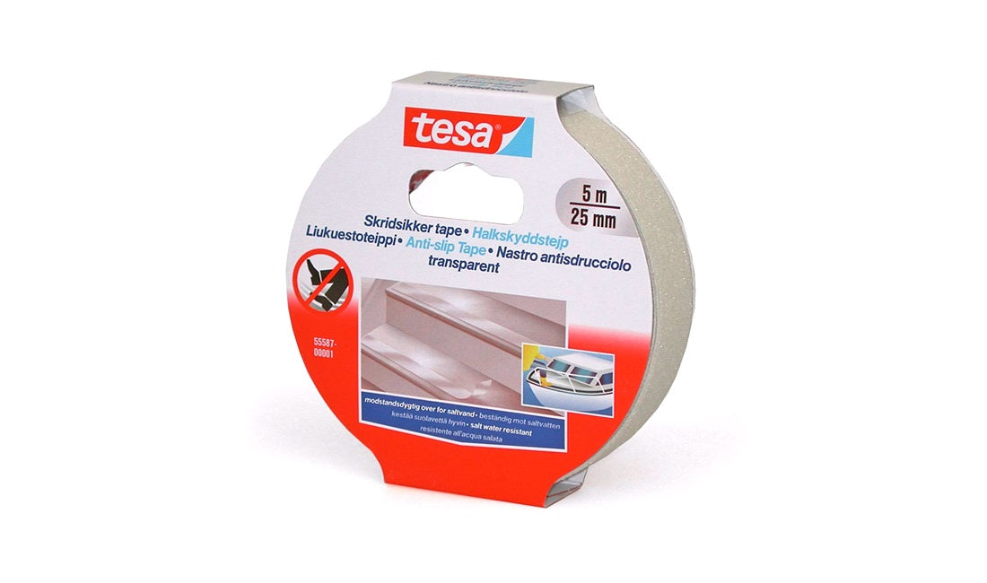 TESA, Skridsikker tape, hvid, 50 mm