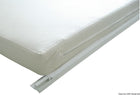 Tessilmare fender profile in white semi-rigid PVC, 4 m bar