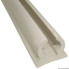 Tessilmare relingaprofil i hvid semirigid PVC til kaleche og bimini, 4 m
