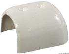 Endestykke til 55 mm fenderlisteprofil, version D – hvid