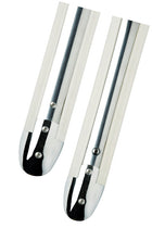 Endestykke til C- og mandelformede fenderprofiler i AISI 316 – 25 × 7 og 28 × 7 mm