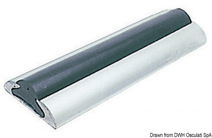Anodiseret aluminiumprofil til fenderliste, 56 × 14 mm, 3/6 m