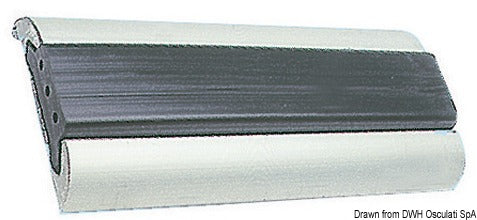 Anodiseret aluminiumsprofil til fendreliste 75 × 15+5 mm, 6 m