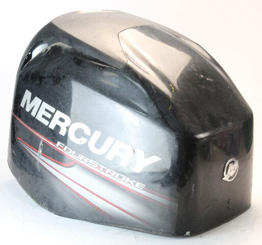 Eksempel på Mercury Marine topmotorkappe 8M0118165 til 40-60 hk EFI 4-cylindrede påhængsmotorer
