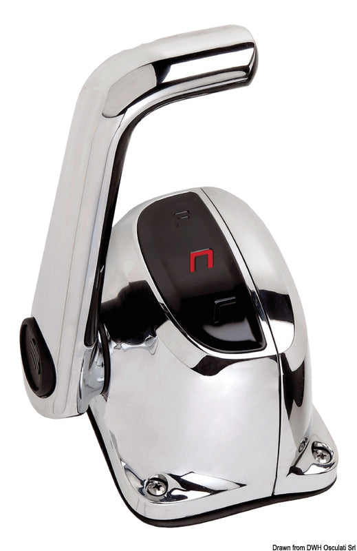 Ultraflex B501CH topmonteret mekanisk motorbetjening til én motor, krom