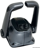 Ultraflex B502BT/L topmonteret mekanisk motorbetjening til 2 motorer – gunmetal, trim og neutralspærre