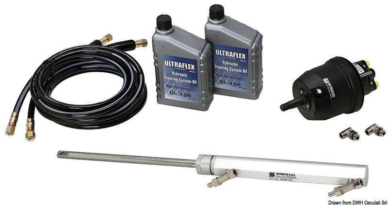 Ultraflex HYCO-OBS/M-60 hydraulisk styresystemkit til påhængsmotor, maks. 150 hk