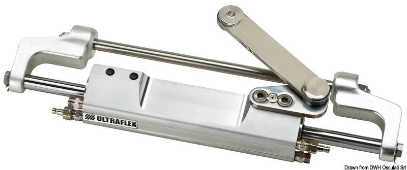 Ultraflex SilverSteer hydraulisk styrecylinder UC130-SVS/2 til påhængsmotor