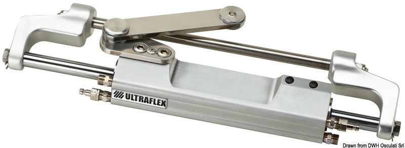 Ultraflex SilverSteer hydraulisk styrecylinder UC130P-SVS/1 til påhængsmotor, bagbordsversion