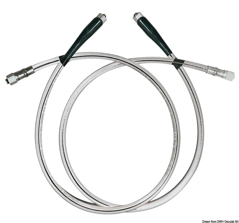 Ultraflex SilverSteer højtryksslangepar til hydraulisk styring, 8 m