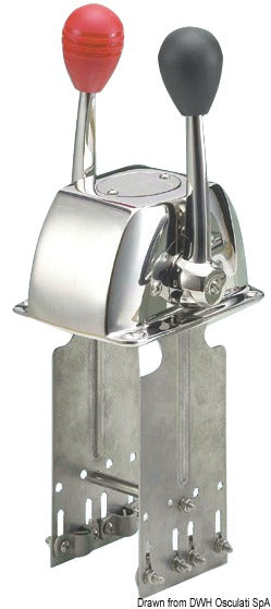 Twin lever kontrolboks AISI316 Osculati