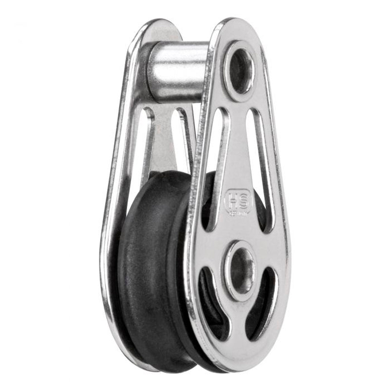 H.S. Sprenger blok rustfri 1-skive f/6 mm hulaksel