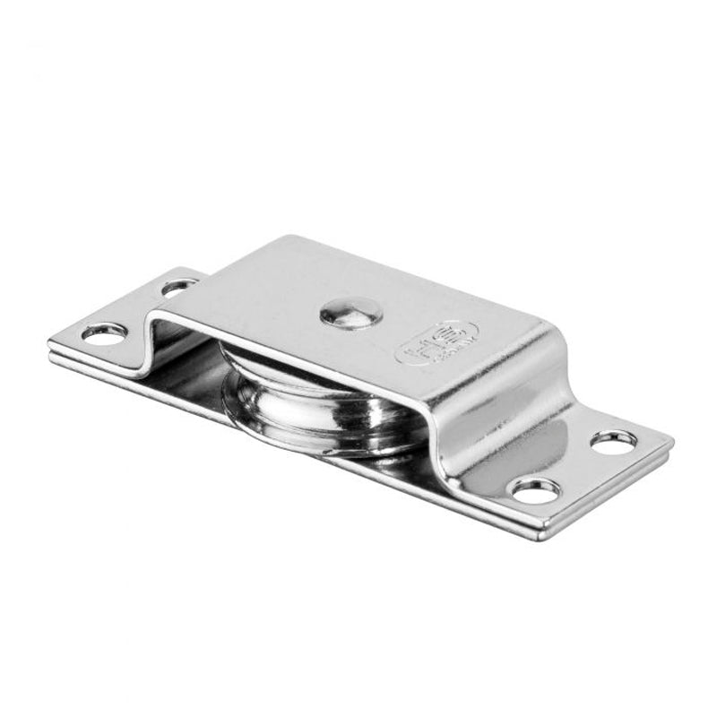 H.S. Sprenger skildpaddeblok rustfri 30 mm til wire 6 mm