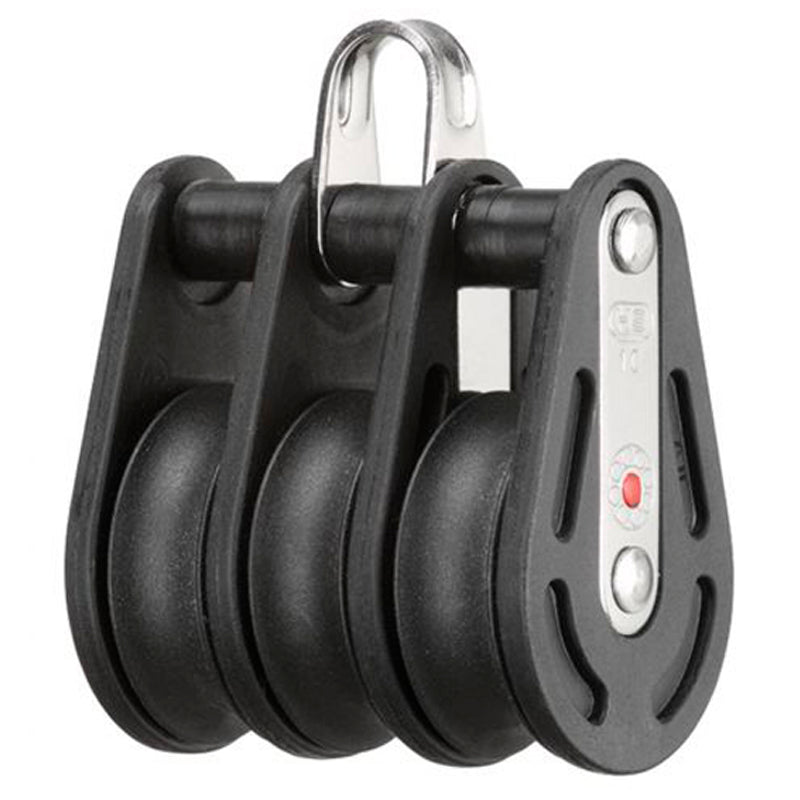 H.S. Sprenger fiberblok 3-skive 10mm m/bøjle 3525260155
