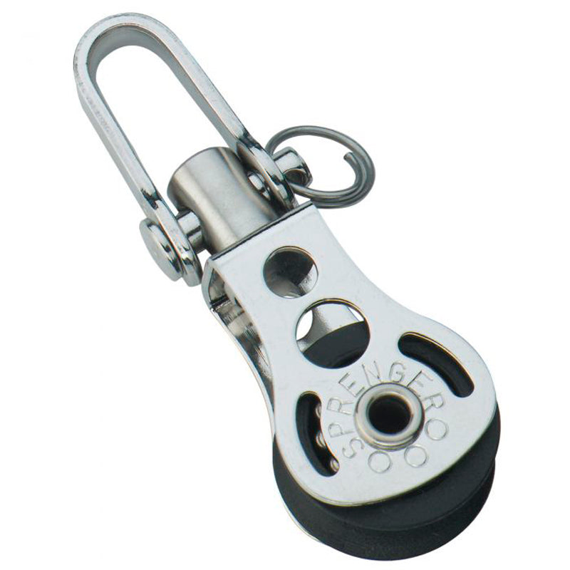 H.S. Sprenger Micro XS blok 1-skive 6mm m/svirvel 3532070055