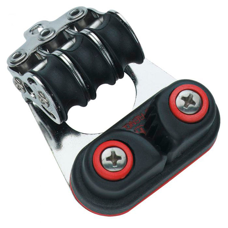 Blok Rf Micro Xs 3-Sk M/Frølår kuglelejefiberskive