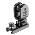 Hs Genua Trolley schwarz eloxiertes Aluminium 32 mm