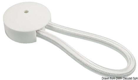 Stayput elastisk fastgørelsesløkke 80 mm – hvid