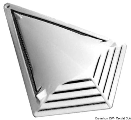 Guilbert Express ventilationsklips til krympefolie – trekantet, selvgennembrydende