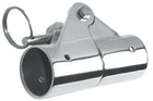 External 90° swivel joint with locking pin for Ø 30 mm canopy tubing