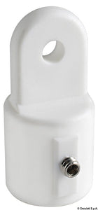 Nylon end fitting for Ø 22 mm bimini tube