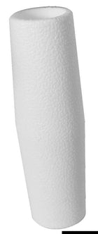 Bøjleled til bimini i hvid nylon, 22 mm