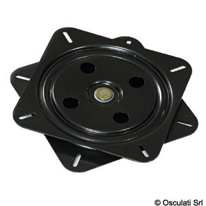 Osculati drejesokkel i lakeret stål 165x165 mm