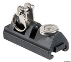 Bimini-skydebeslag i anodiseret aluminium, 85 × 35 × 35 mm, med 6 mm tap