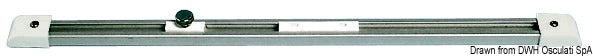 Nylon-endestykke til 22 × 11 mm kalecheskinne