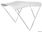 Høj foldbar 3-bøjlet bimini Ø 22 mm, 150–160 cm, marineblå