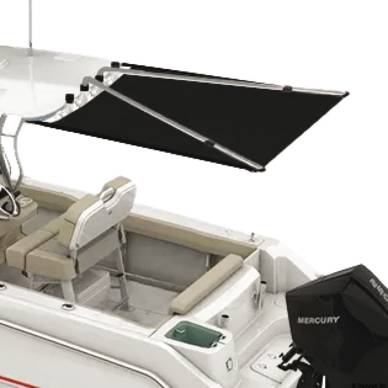 Oceansouth T-Top skyggeforlænger 182 × 152 cm, sort