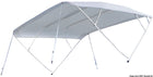 Tessilmare Shade Master Fish bimini-top, hvid, bredde 140–160 cm