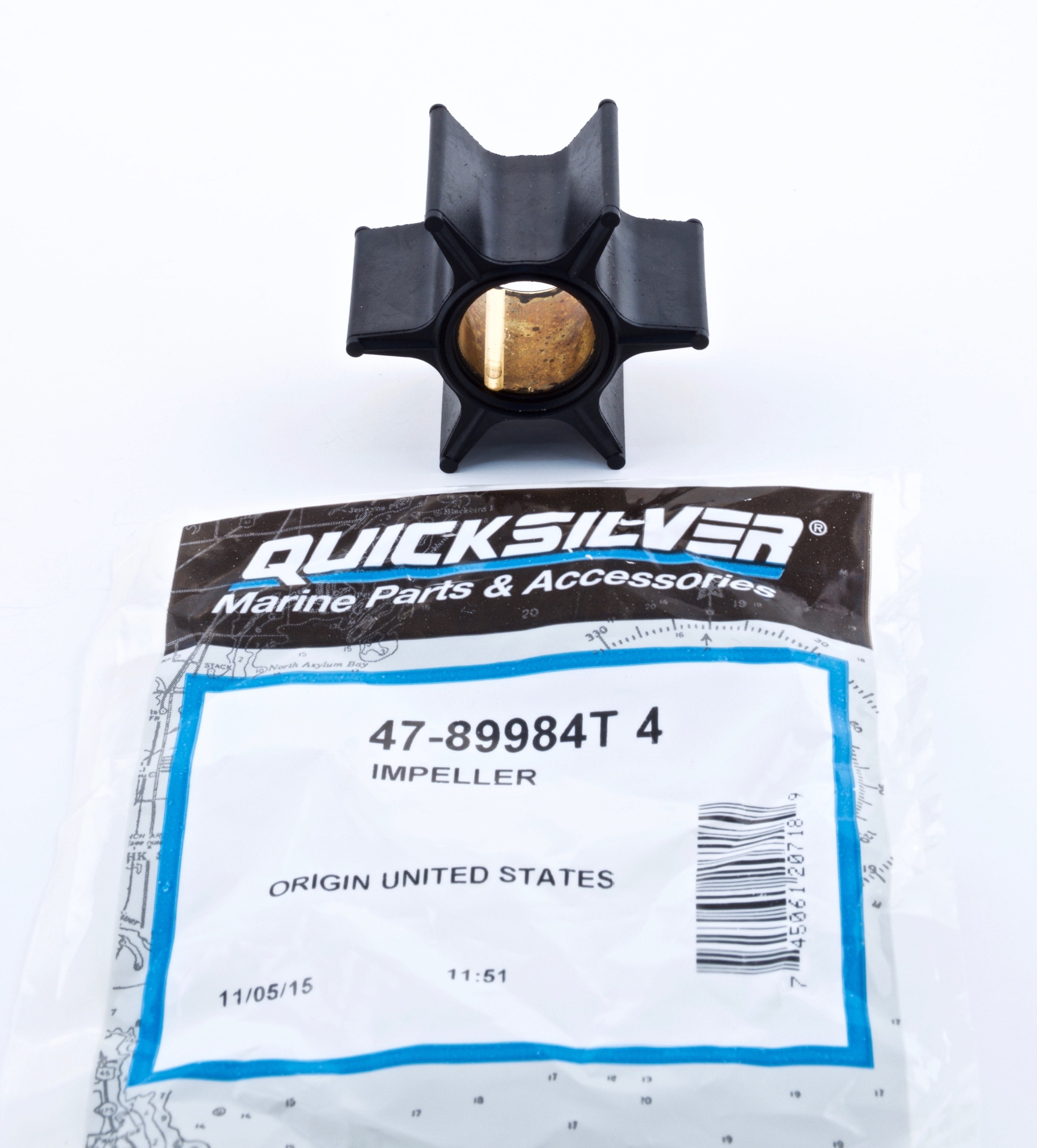 Quicksilver vandpumpeimpeller 47-89984T4 til Mercury og MerCruiser