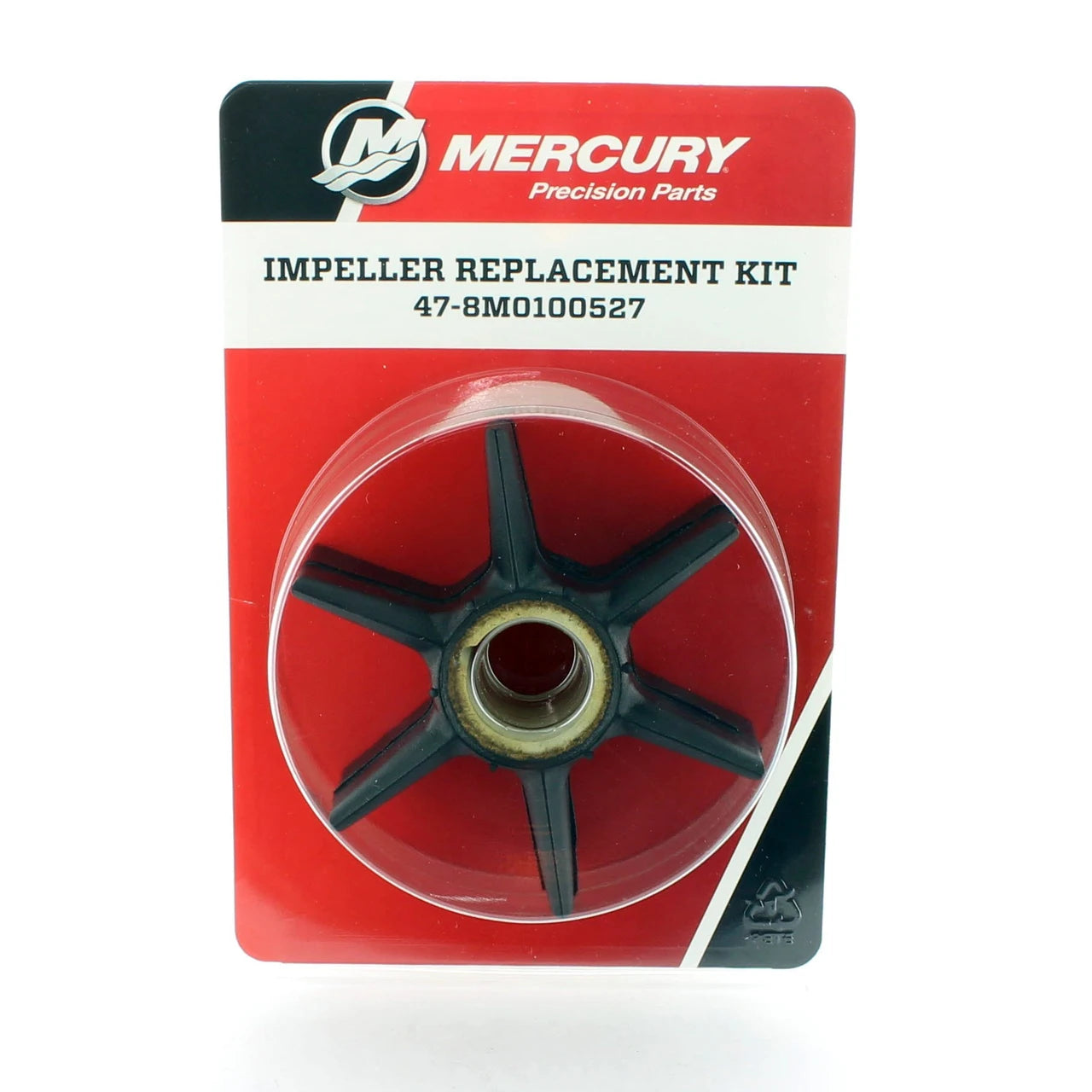Mercury vandpumpe-reparationssæt 47-8M0100527 med 15 dele
