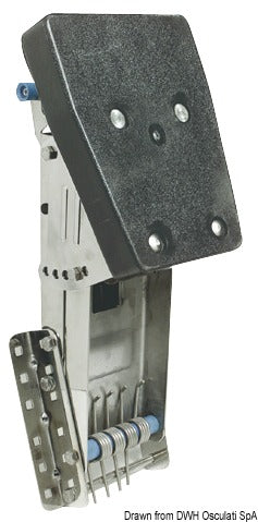 Auxiliary outboard engine bracket Osculati