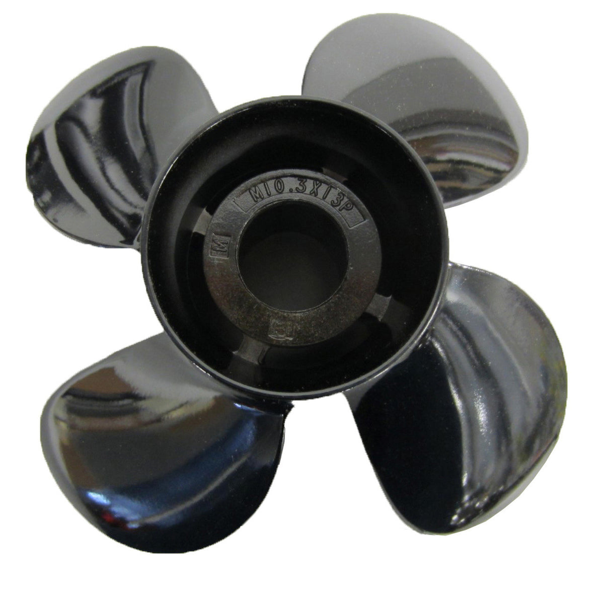 Mercury SpitFire 10,3 x 13″ RH 4-bladet aluminiumpropel med Flo-Torq Reflex-navsæt
