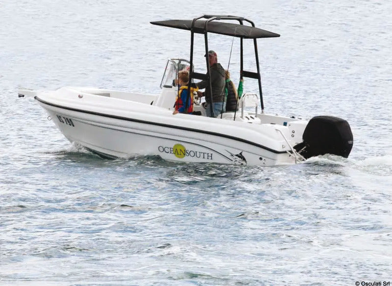Oceansouth Targa Top II i sort aluminium Large – topbredde 2000 mm